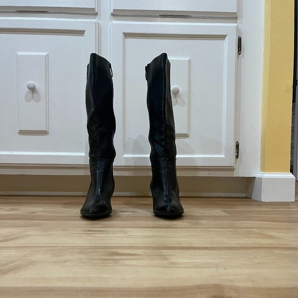 Liz Claiborne Black Fashion Boots